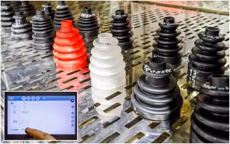 Пыльники помещены в морозильную камеру.Пыльники ШРУСов экспертиза За рулем
📷
