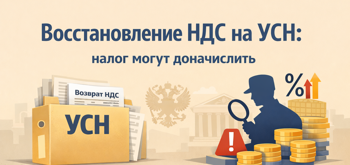 Восстановление НДС на УСН: налог могут доначислить