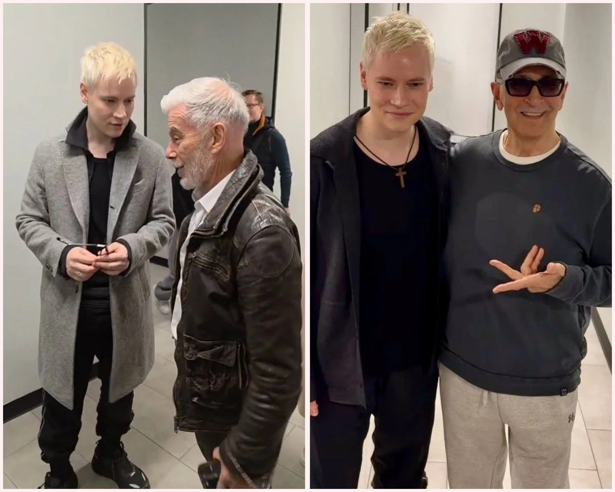 SHAMAN в кулуарах с друзьями по цеху.