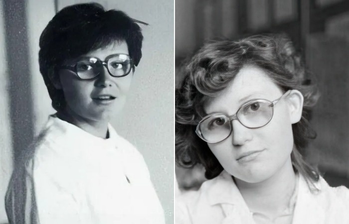    Елена Малышева в молодости.