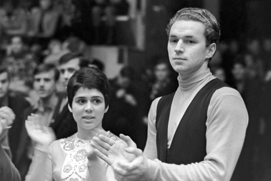 Ирина Роднина и Алексей Уланов / фото: архив ТАСС