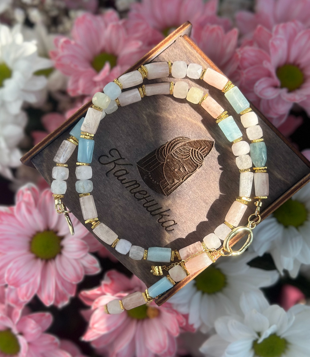 Колье «Радуга вериллоса»