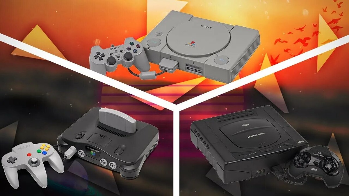 Play Station, Nintendo 64 и Sega Saturn. Фото из открытых источников 