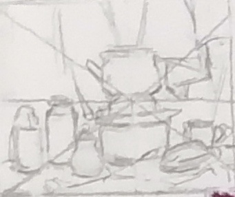 Эскиз с компановкой