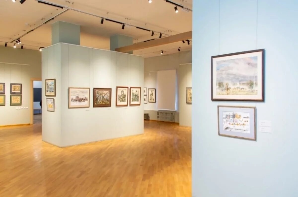    Выставка графики Татьяны Быковой открылась в НГХМ