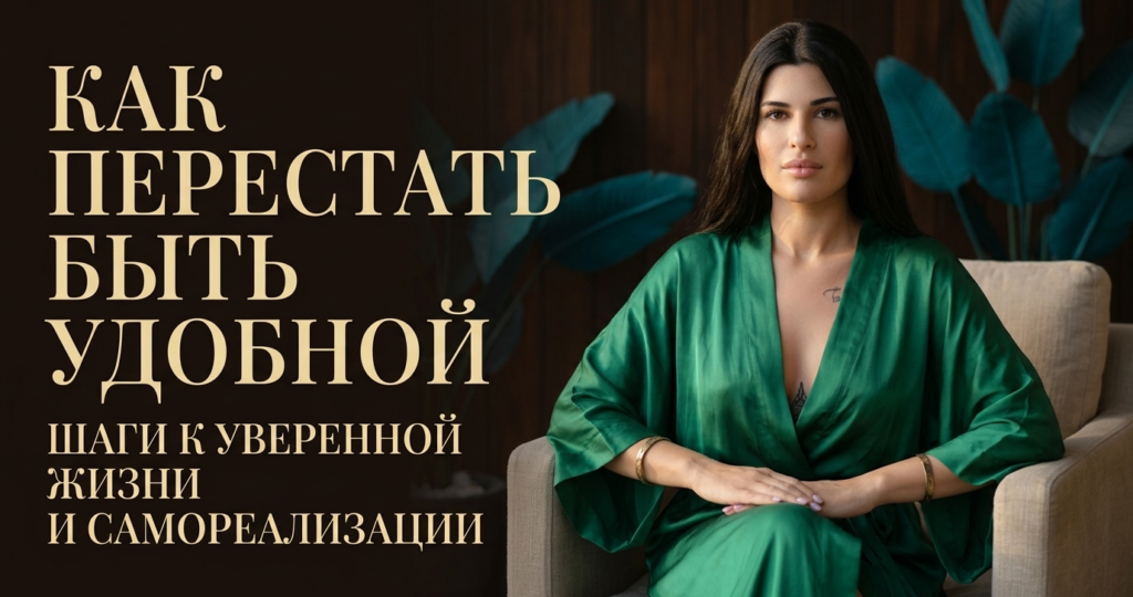 Как перестать быть удобной: шаги к уверенной жизни и самореализации