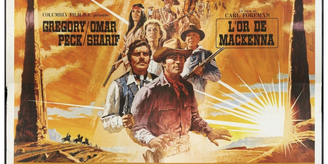 Фильм Джея Ли Томпсона "Золото Маккены" 1969 год
