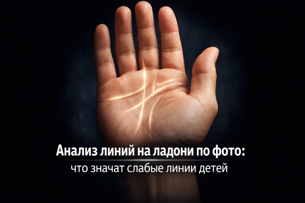   Изучение значений слабых линий на ладони детей admin