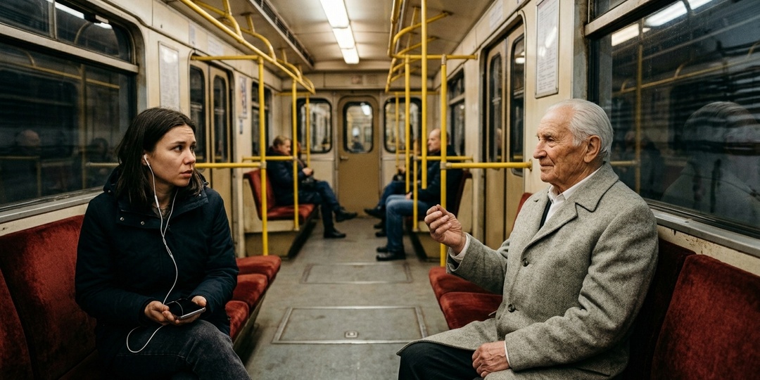 Пара из метро