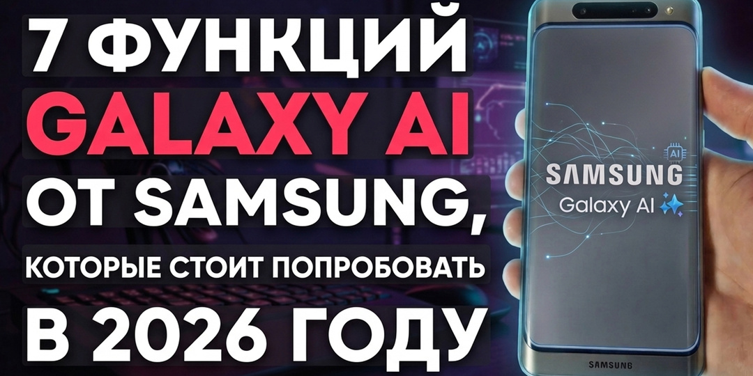 7 функций Galaxy AI от Samsung, которые стоит попробовать в 2026 году