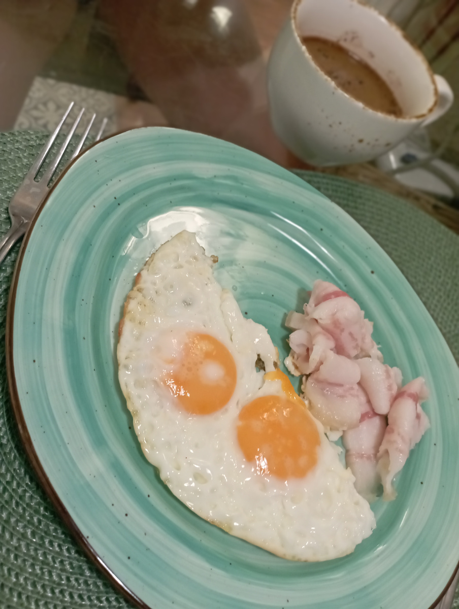 Сало и яйца - моя слабость... 