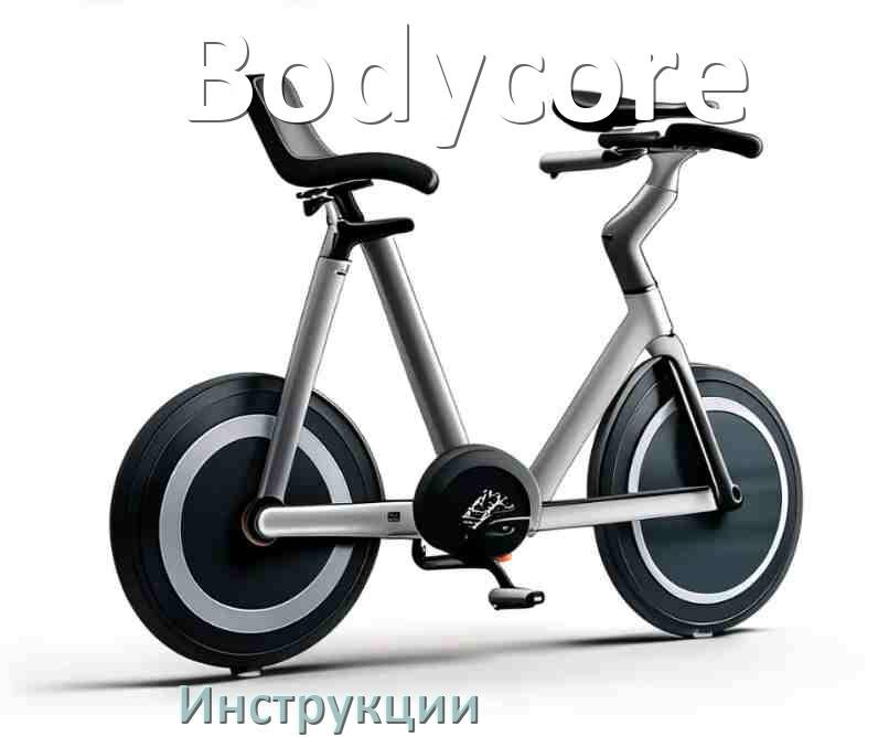 
Инструкция по эксплуатации велотренажёра Bodycore руководство пользователя на русском