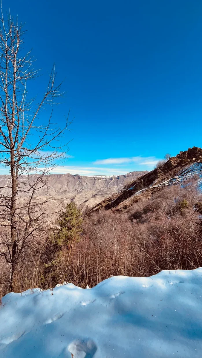 Дорога до аула-призрака Гамсутль