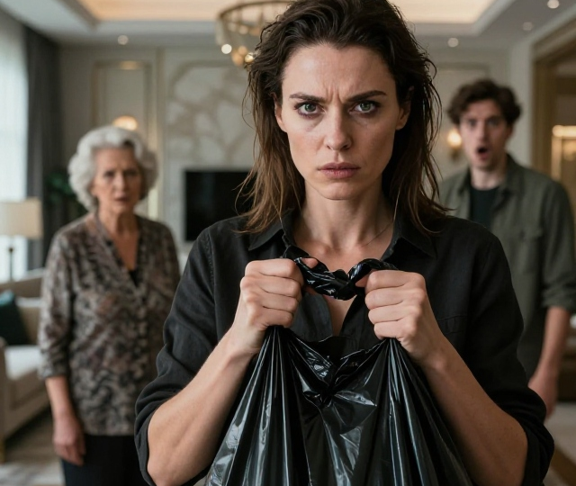 «Ты же сильная, еще заработаешь»: После этих слов свекрови я молча достала черный пакет для мусора