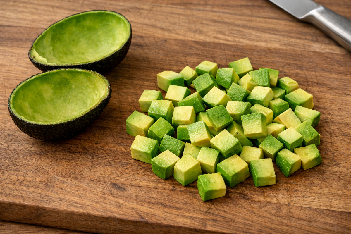 Подготовка авокадо