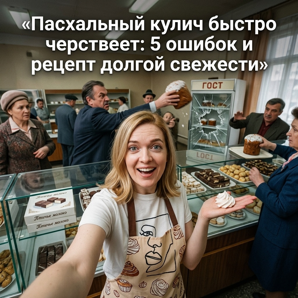    Как испечь кулич, который долго остается свежим: разбор ошибок и лучший рецепт. admin