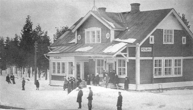 Станция Петяярви (Petäjärvi), 1939 г.