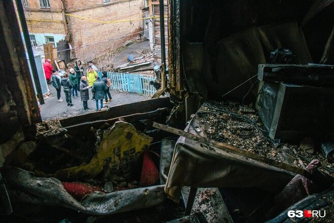 Пожар забирает всёИсточник:Роман Данилкин / 63.RU