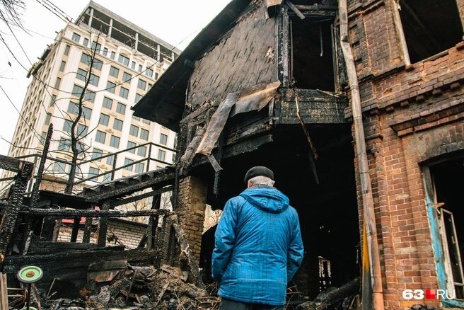 Для Самары пожары в историческом центре стали привычной картинойИсточник:Роман Данилкин / 63.RU