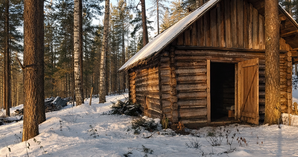 Лесной якорь : почему зимовье не закрывают на замок.