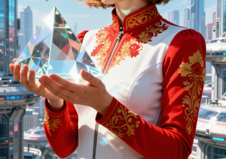 Алиса и кристалл будущего. Рассказ о том, как русские узоры стали программным кодом