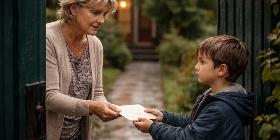 — ХОЗЯЙКА, У ВАС НАЙДЁТСЯ ПЕРЕКИСЬ? — ТИХО СПРОСИЛ МАЛЬЧИК У КАЛИТКИ. А КОГДА ОН ПРОТЯНУЛ ЕЙ СТАРЫЙ КОНВЕРТ, У НЕЁ ПОТЕМНЕЛО В ГЛАЗАХ…