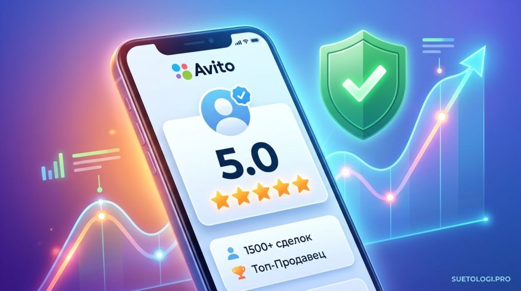    Купить отзывы на Авито: как поднять рейтинг продавца за 7 дней