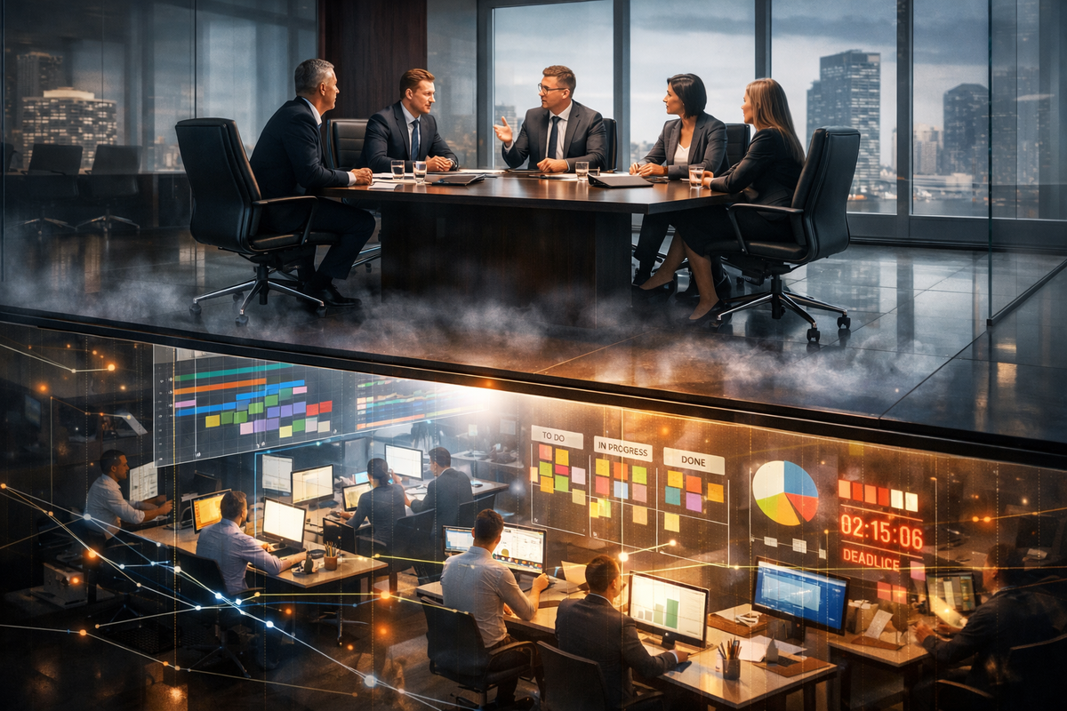 Проекты как операционка: когда высший орган управления только контролирует, а не ведёт