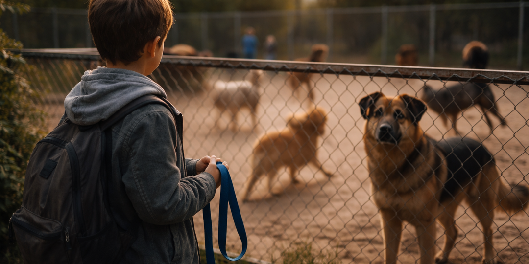 Мальчик ходил на собачью площадку с пустым поводком. Когда я узнал, где его пёс, мне стало стыдно за взрослых