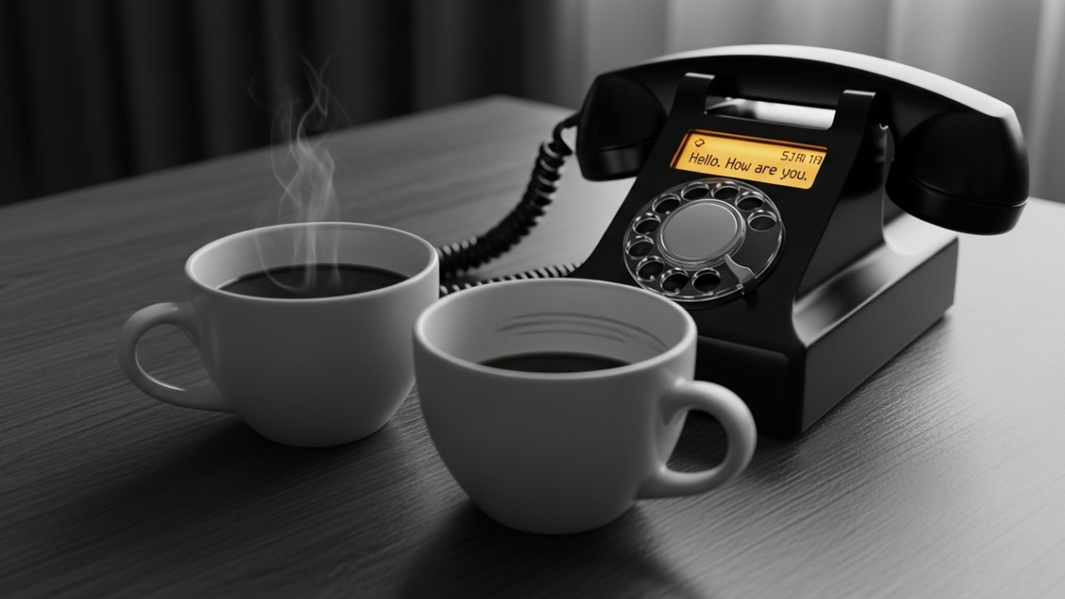 сообщение от бывшего, чат, прошлое, кофе, тишина, выбор, чёрно-белое фото