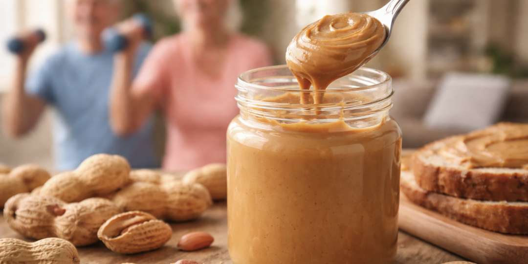 Арахисовая паста улучшает мышцы у пожилых: нужно всего три ложки в день
