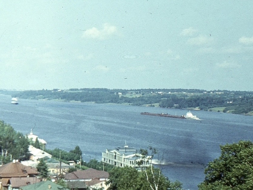 Река Волга в 20 веке