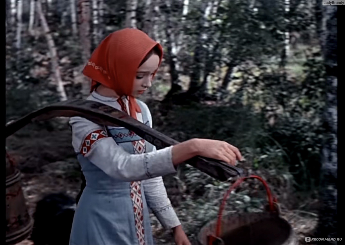 Кадр из сказки " Морозко"