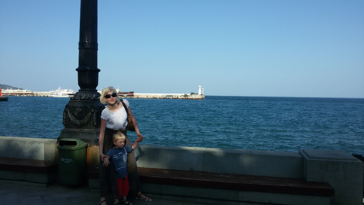 2016 г Ялта, новую жизнь начала тогда с поездки к морю 