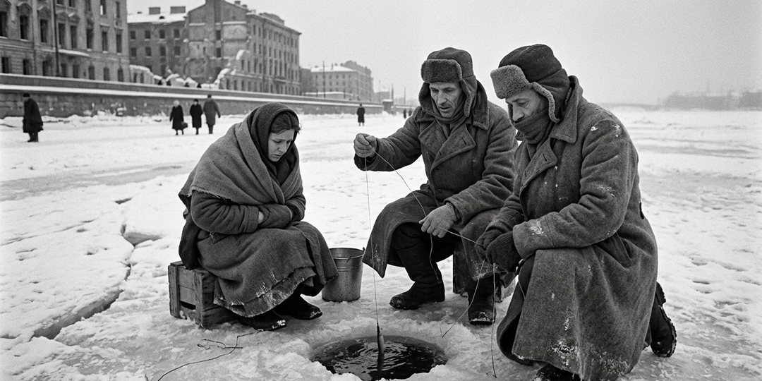 Рядом была Нева и Ладога. Почему в блокадном Ленинграде не ловили рыбу