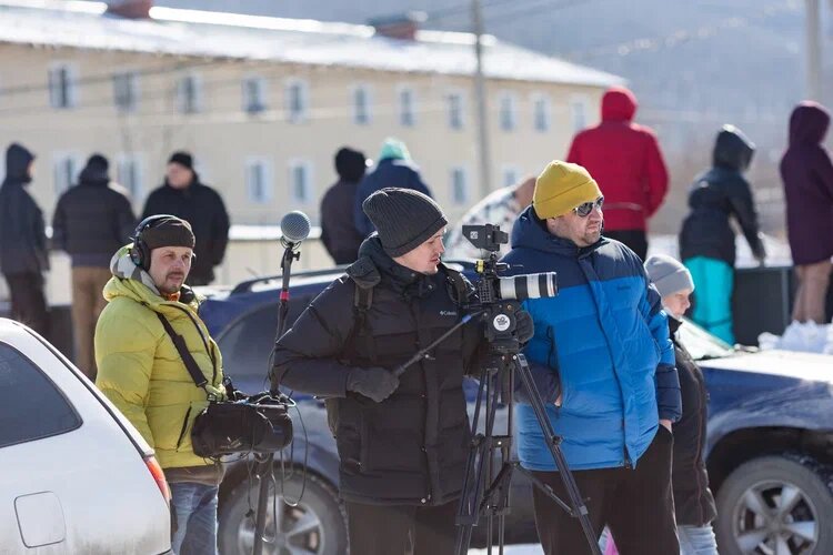 Съёмки документального фильма «Амбиции побеждать» завершают в Иркутской области
Фото: Евгений Козырев/«Джей Медиа»