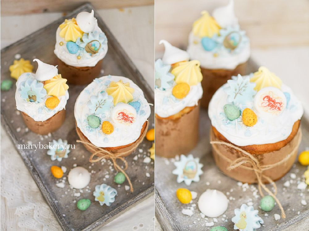 Творожный кулич с сайта Marybakery.ru