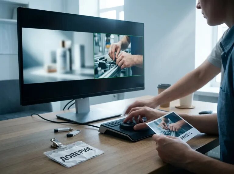    Переводим фокус с обещаний на доказательства: процесс в кадре формирует доверие дольше рекламы. "Kontenium"