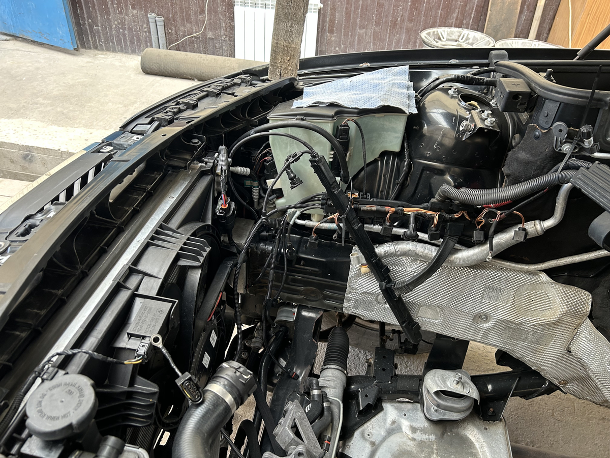 Проводка моторного отсека