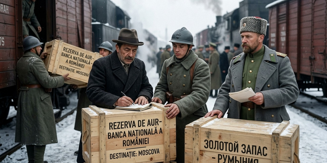 Золото, которое Румыния отправила в Россию в 1916 году и не получила обратно, почему