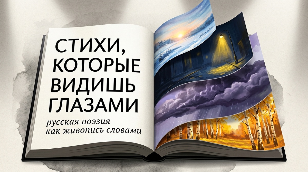 Иногда стихотворение действует сильнее картины — потому что дорисовывает вас самих.