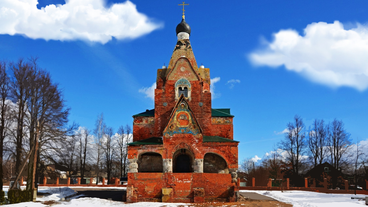 Церковь Серафима Саровского в селе Федино