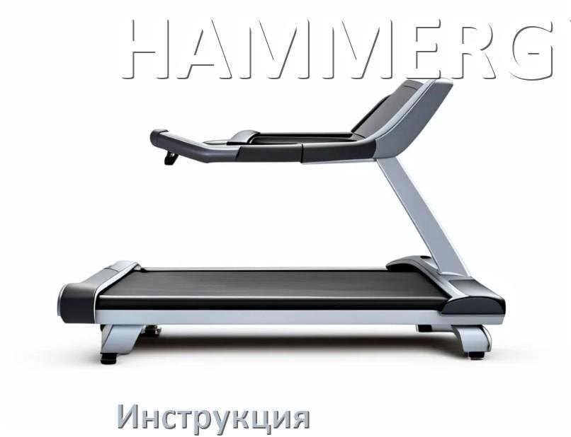 
Инструкция по эксплуатации беговой дорожки HAMMERGYM руководство пользователя на русском