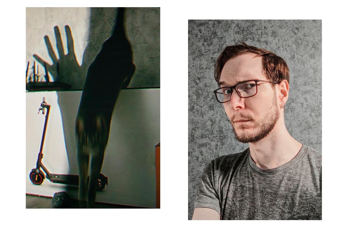 Слева: Дмитрий раньше увлекался фотографией. Любил снимать людей и природу. Сейчас получается только котов. Справа: Дмитрий
Фото: из личного архива героя