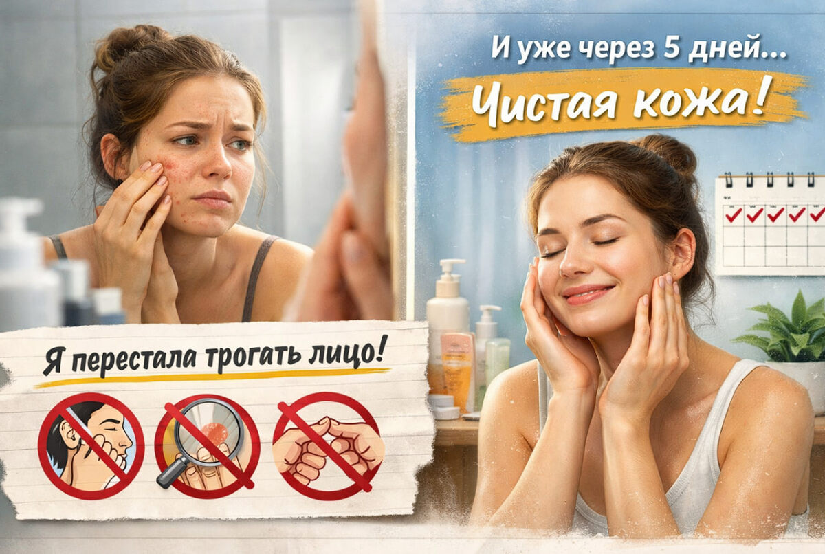    Я перестала это делать — и прыщи исчезли за 5 дней. Косметологи молчат, но факт остаётся