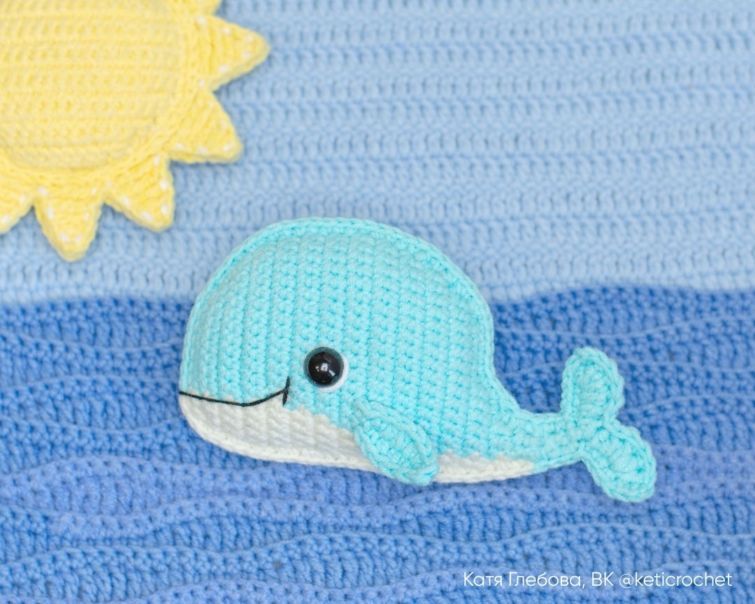 кит крючком, схема вязания