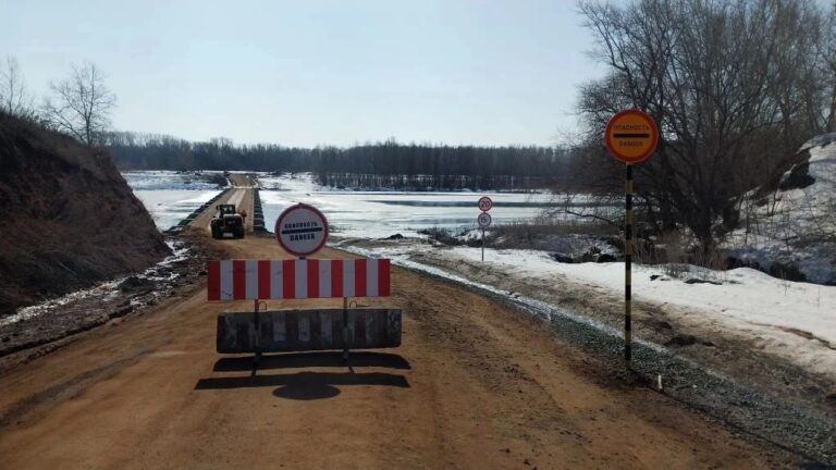    В Оренбуржье продолжается подъём уровня воды в реках Оренбуржье