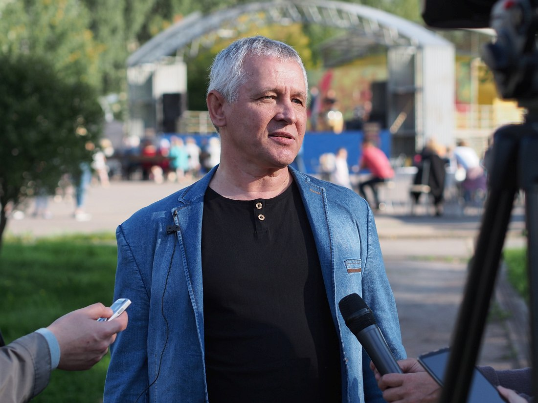 Игорь Володин на фестивале «Сентябрь в Тихвине», 2018