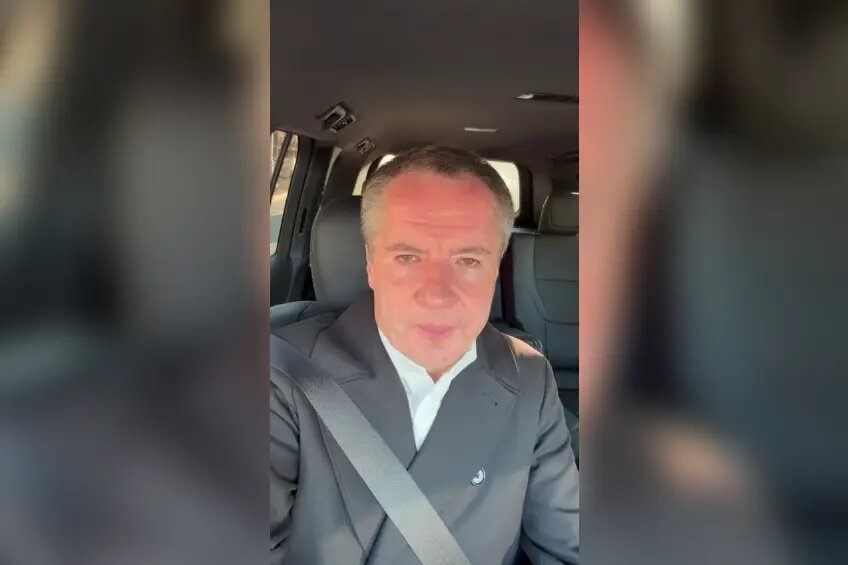    Вячеслав Гладков. Фото: кадр видео из телеграм-канала «Настоящий Гладков»