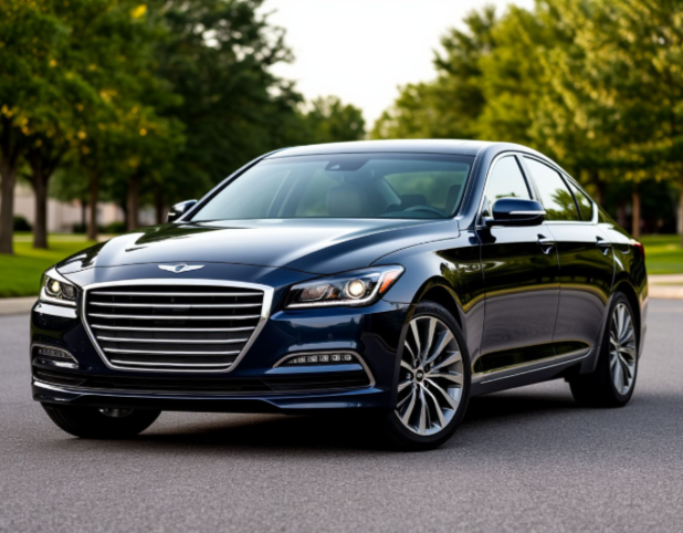 Hyundai Genesis G80 первого поколения.